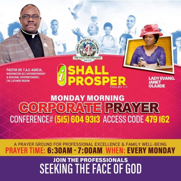 Business Owners Prayer Meeting – House Of Praise