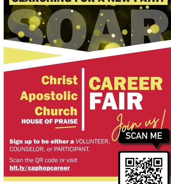 House Of Praise Career Event